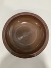 Glossy Brown 1 Quart Casserole Dish with Lid No Markings — photo 3