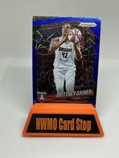 2025 Panini Prizm WNBA #46 Brittney Griner Blue Velocity Prizms
