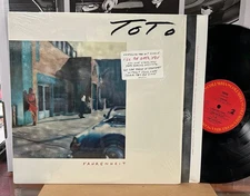 Toto: Fahrenheit LP in shirnk w/ hype sticker, Near MInt