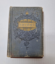 William Cullen Bryant Poems Hardcover Hurst & Co. New York Ex-Library