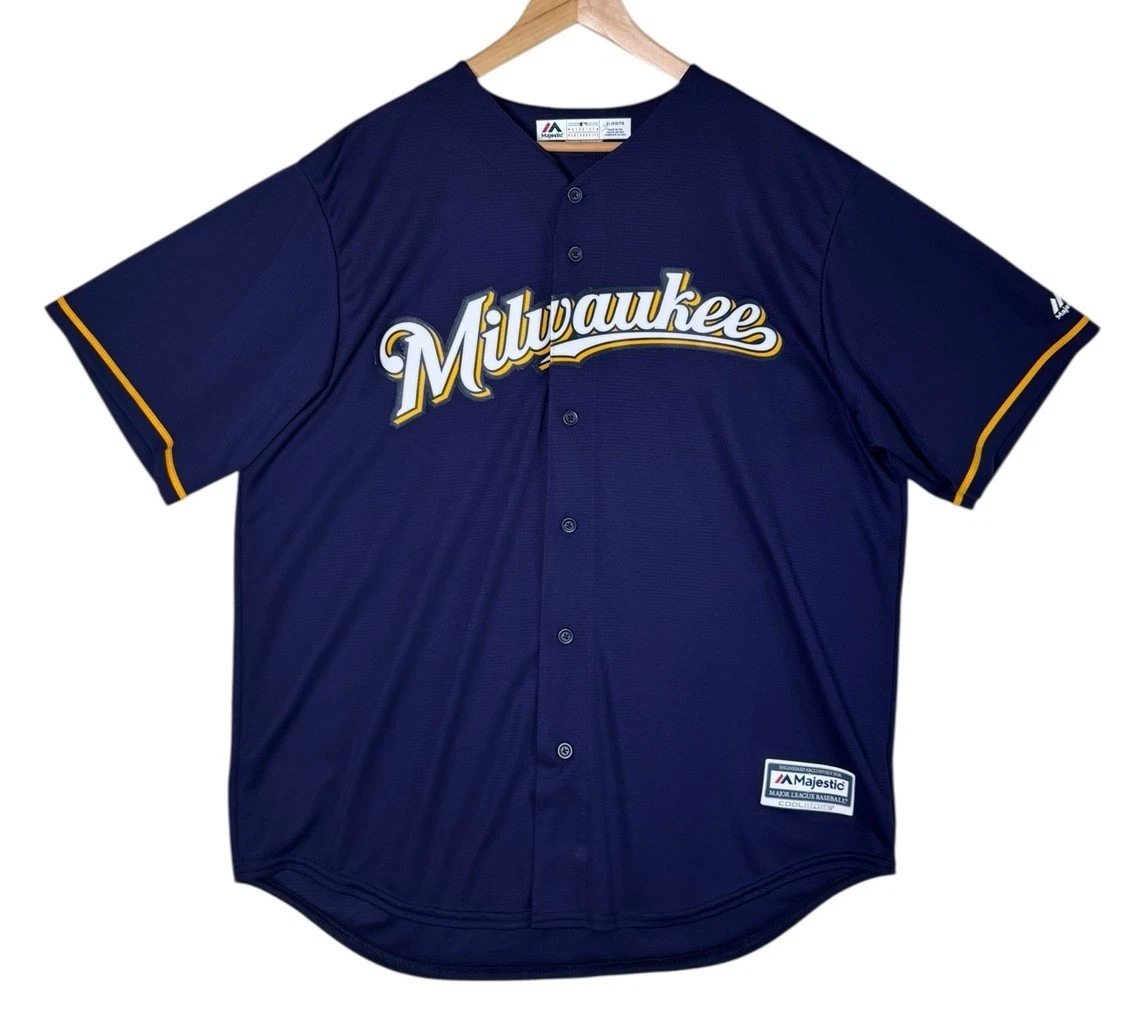 Majestic Milwaukee Brewers MLB Jerseys for sale | eBay
