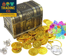 Pirate Treasure Chest Toys Kids Storage Pirate Treasure Chest Adventurous Treasu