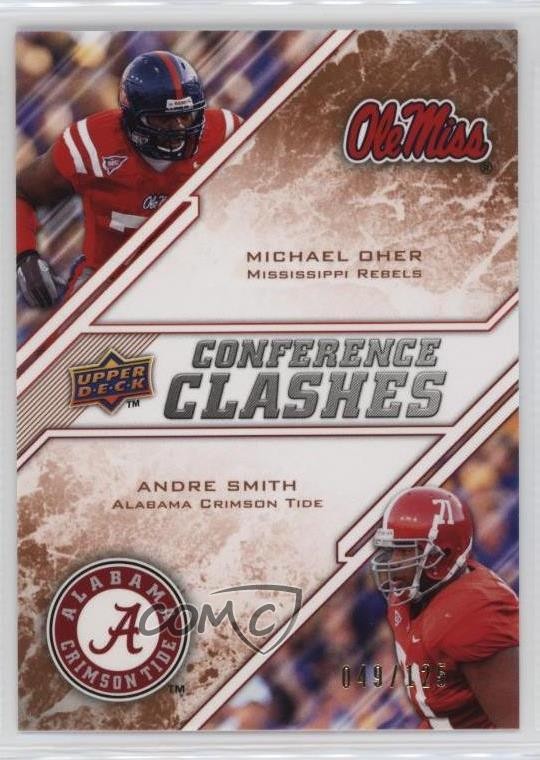 2009 Upper Deck Draft Edition Bronze /125 Andre Smith Michael Oher Rookie RC 4g8