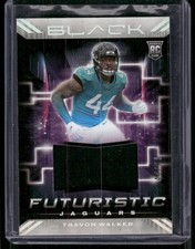 Travon Walker 2022 Panini Black Futuristic Jerseys Rookie Relic #D /99 #FUT-TWA