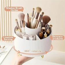 360° Rotating Makeup Organiser Brush Holder Cosmetic Organiser Brush Storage