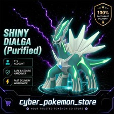 Pokemon Go PTC -Shiny Legendary Dialga Purified - 80k Stardust Tr de