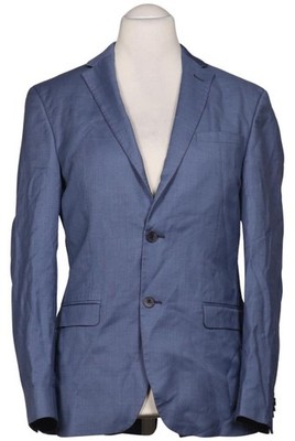TED BAKER Blazer Damen Business Jacke Kostümjacke Gr. EU 38 Wolle Blau #pip5fl3