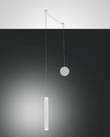 LED HäNgelampe Esszimmer Weiß L:3,7 Cm 3000 K 720 Lm Pendelleuchte KüChe