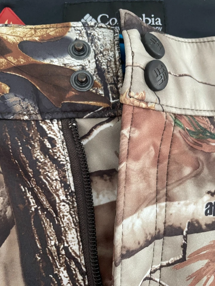 Columbia PHG Thermal Comfort Omni Heat Hunting Pants Sz L Mens Realtree Camo - Image 3 of 4