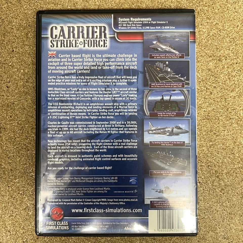 Carrier Strike Force for Microsoft Flight Simulator X & 2004 (2000/XP/Vista) - Image 3 of 4