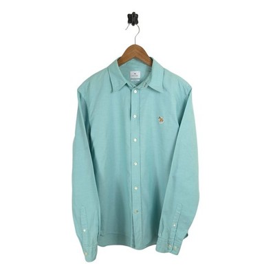 Herren Paul Smith Zebra Langarmhemd Medium 