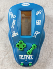 Vintage 2000 Radica Tetris Handheld Electronic Game Blue - Tested - WORKS
