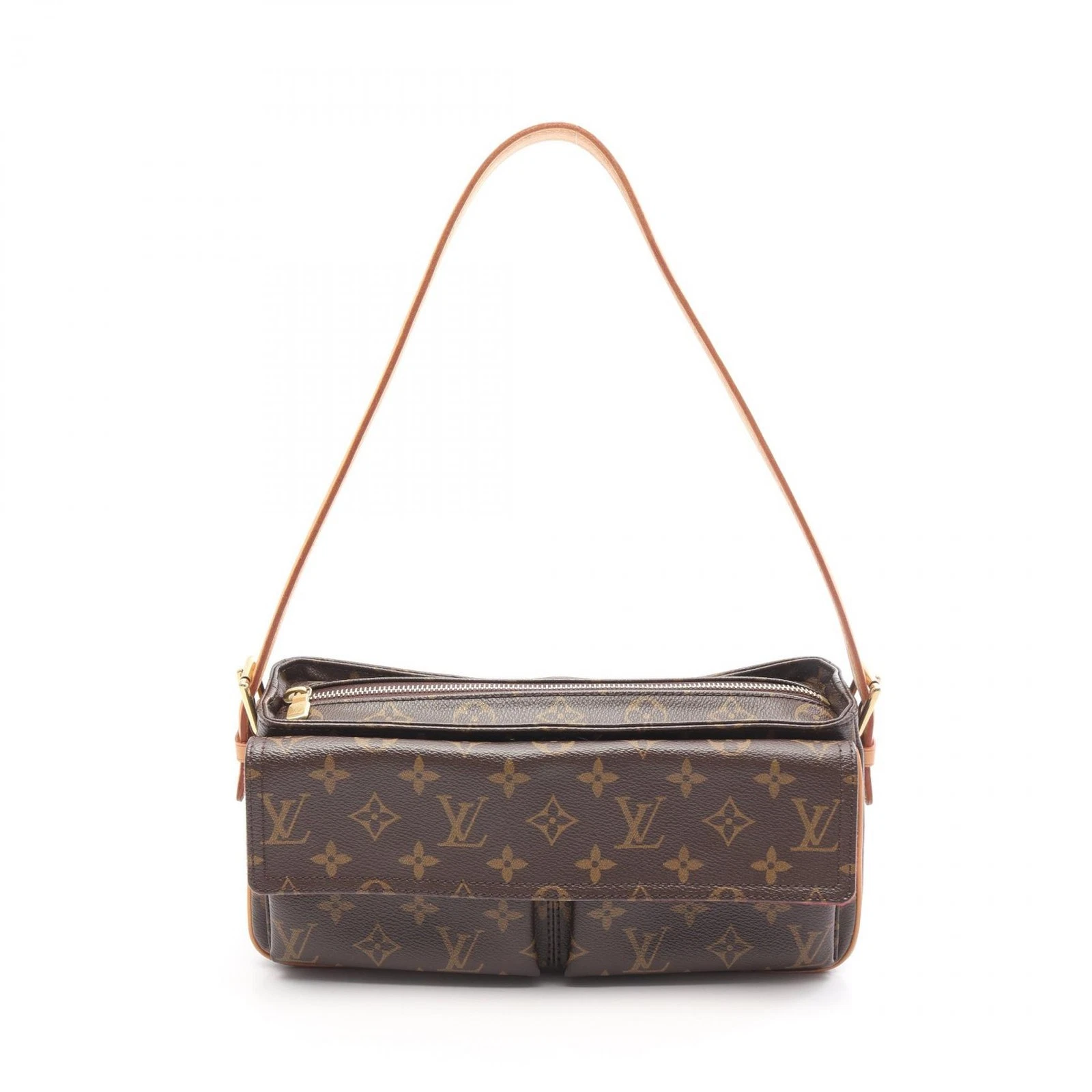 LOUIS VUITTON（LV） Borsa a tracolla Louis Vuitton Vivacite MM M51164 tela monogramma usata donna LV