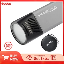 H200R Studio Flash Head Separation Extension Head Portable with Spiral Tube for 