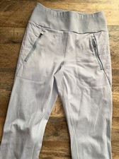athleta peak hybrid fleece flare pant XS GREY