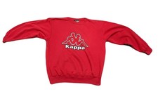 Kappa Red Logo Sweater   Medium   RN 98832 CA 34769   Authentic