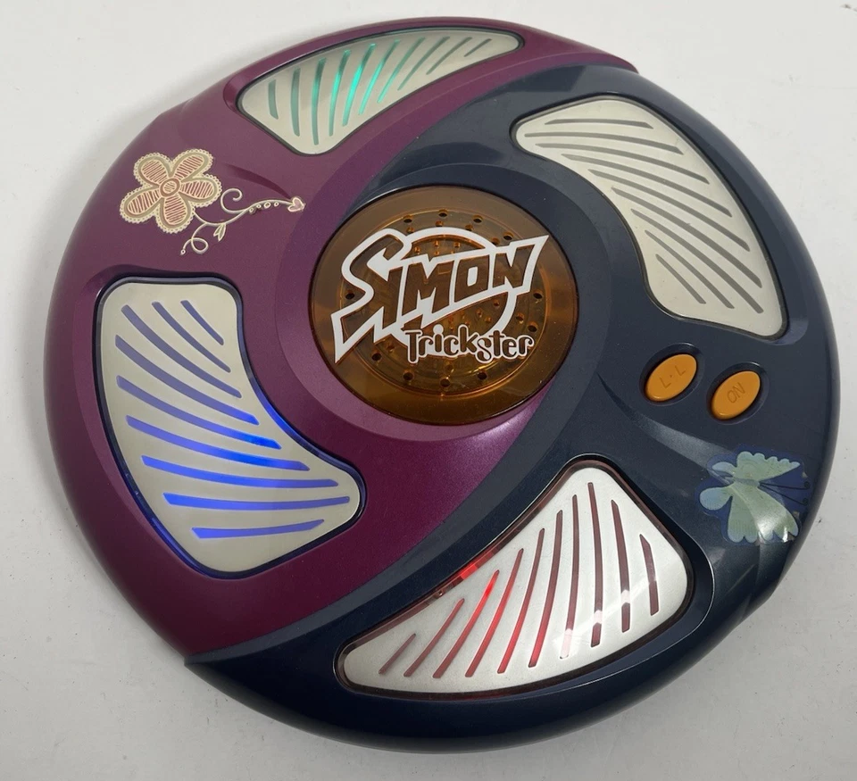 Simon Trickster 2005 Handheld Travel Hasbro Electronic Kids Family Game WORKS - Image 4 of 4