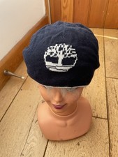 Timberland Soft Navy White Baby Beanie Hat 3 To 18 Months Bnwt