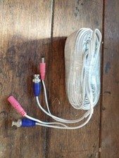 Swann BNC Power Extension Cable RG59 DC CCTV Security Video Camera DVR Data 18m