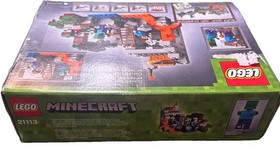 LEGO Minecraft The Cave 21113 COMPLETE With Figures In Damaged Box