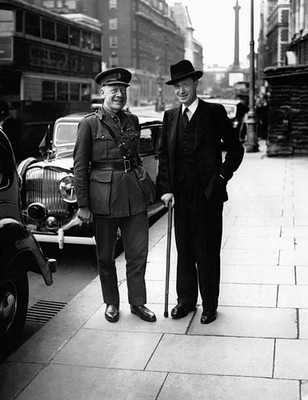 Duncan Sandys General Alexander photographed London United Kingdom- Old Photo