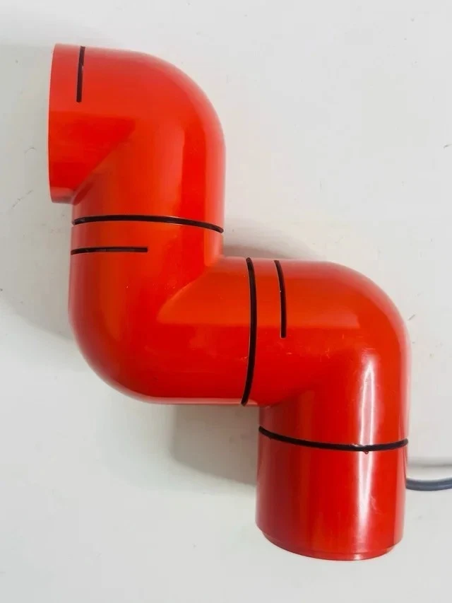 Lamp Space Age TATU METALARTE Andre Ricard