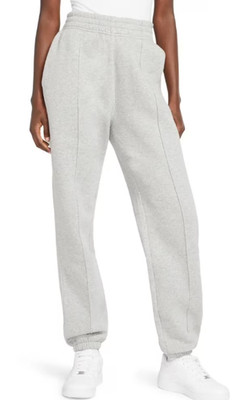 Nike Women's Jogger Pants 3X Sportswear Essential Swoosh Fleece Grey NWT