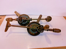 2 vintage Hand-Cranked Breast Drills or shoulder Drills 1 is Made in USA