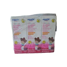 3 Equate Children’s Allergy Relief 12.5 Mg Per 5 Ml Age 6-11 Years - 8 Fl Oz