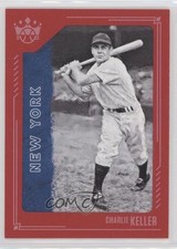 2021 Panini Diamond Kings Red Framed Charlie Keller #1 0c6