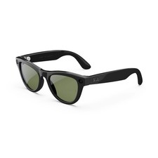 Refurbished Ray-Ban Meta Skyler (Gen 1), Shiny Black / Green