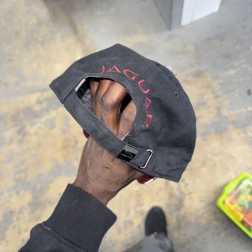 Gorra ajustable Jaguar Motors negra/granate coche automático Foto 2 de 2