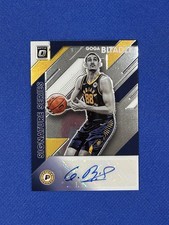 2019-20 Panini Donruss Optic Signature Goga Bitadze #SS-GGB Auto autograph O