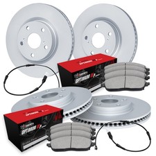 For Porsche 944 83-86 R1 Concepts Front Rear Brake Kit W Optimum Pads