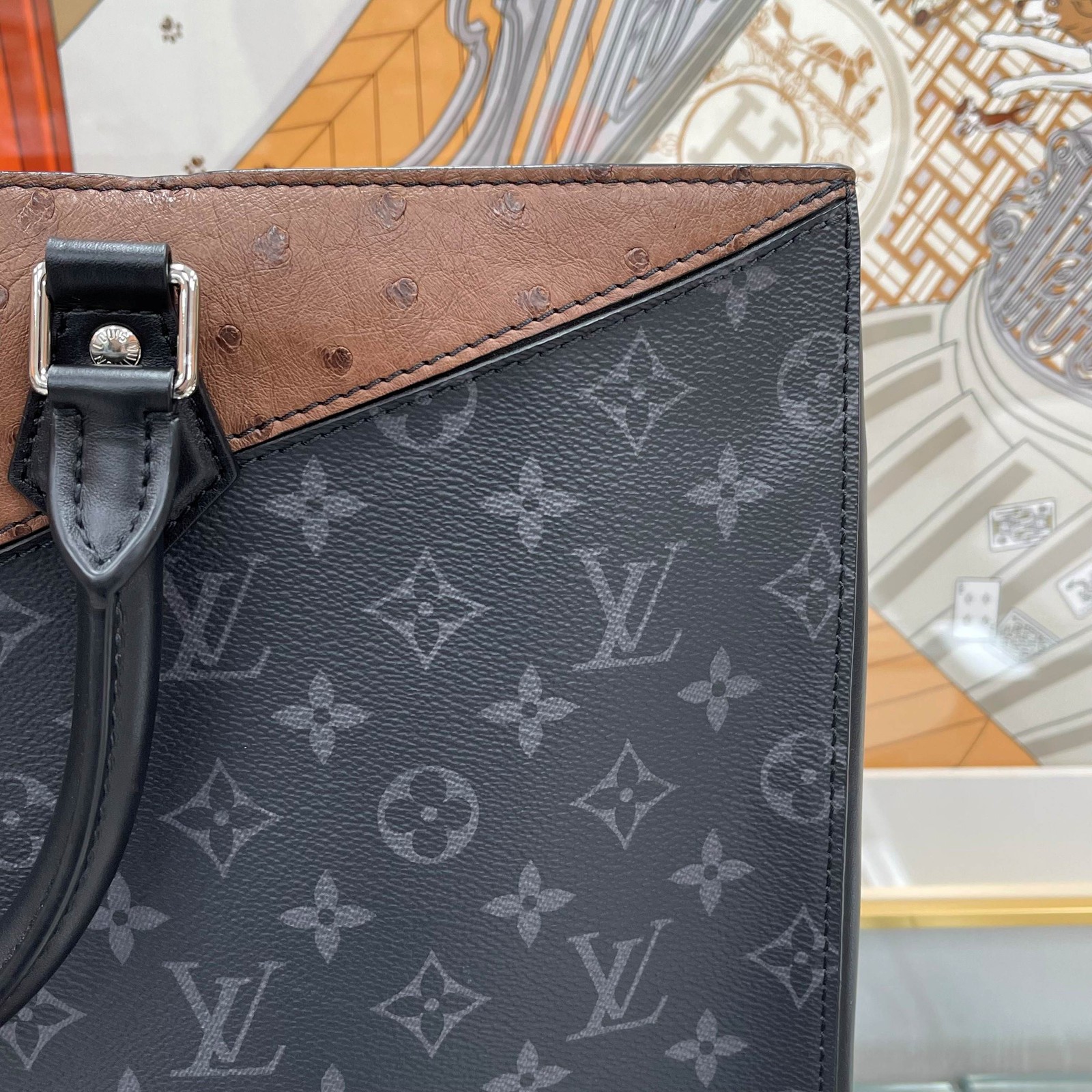 Louis Vuitton Limited Edition Eclipse Grands Sac … - image 3