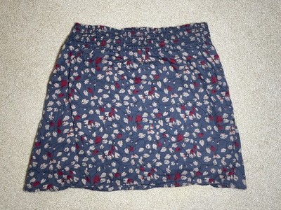 Final Touch Girls Floral Smocked Waist Skort Made in USA M