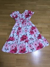 Damen Sommerkleid mit Blumen 