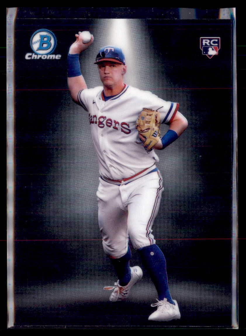 2023 Bowman Chrome Spotlight Josh Jung Texas Rangers BS-18 Rookie Card