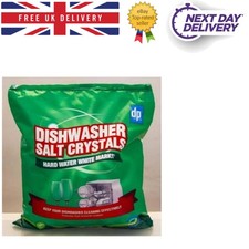 1 kg Dishwasher Salt Crystals - Powerfully Remove Water Hardness & Residue-Free 8.89 per kilo