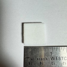 Vitreous Glass Mosaic Tiles 3/4 inch 20mm - White - 15 ounces  152 tiles 