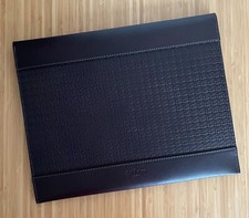 BILL AMBERG Brown Leather Document Holder (Fits A4 size)