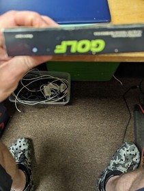 🔥Golf (Nintendo Entertainment System, 1985) NES Black Box Complete CIB TESTED🔥