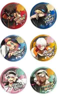 Guilty Gear 25th Anniverasry X Marui 2024 Tin Badge Complete Set Japan New