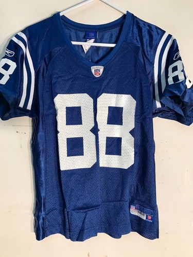 Reebok Women's NFL Jersey Indianapolis Colts marvin Harrison Blue sz L - Picture 2 of 2