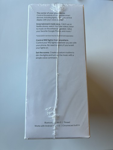 Google Nest Hub (Gen 2) Smart Home Display Wiz Smart Wi-Fi Connected 800 lm LED - Picture 6 of 6