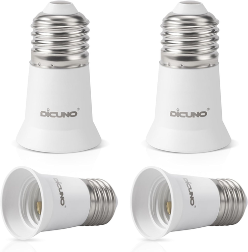 E27 a E27 Portalampada 3 CM Extension, Prolunga per Presa Lampada Standard, Este - Foto 12 di 12