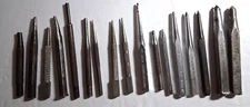 Lot of 17 Vintage Punches & Chisels Craftsman, Dunlap, Indestro & more USA