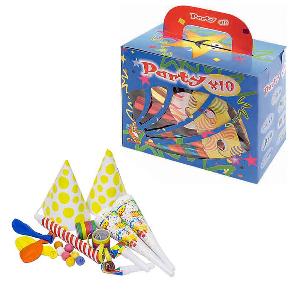 Assortimento Festa Capodanno Beistle Ice - 50 Pezzi Bianco