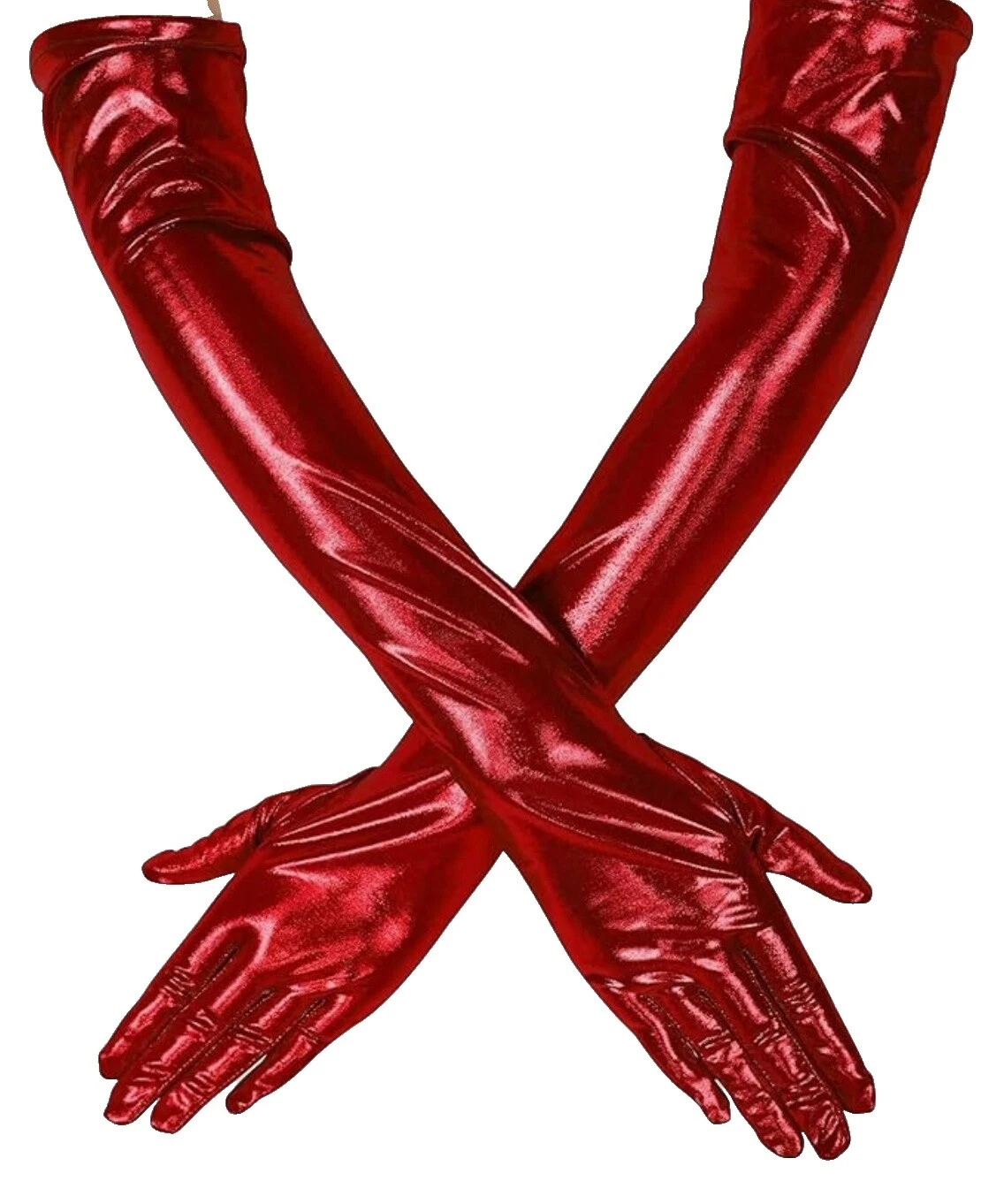 TV, libros y guantes de disfraz de Metal de película