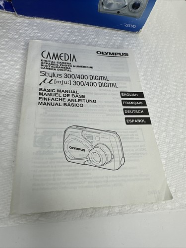 Olympus Stylus 300 Digital Camera 3.2 Megapixel 3x Optical Zoom Untested READ - Picture 14 of 24